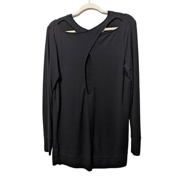 ATHLETA Women's Coaster Go-To Sweatshirt in Black M - Picture 4 of 6